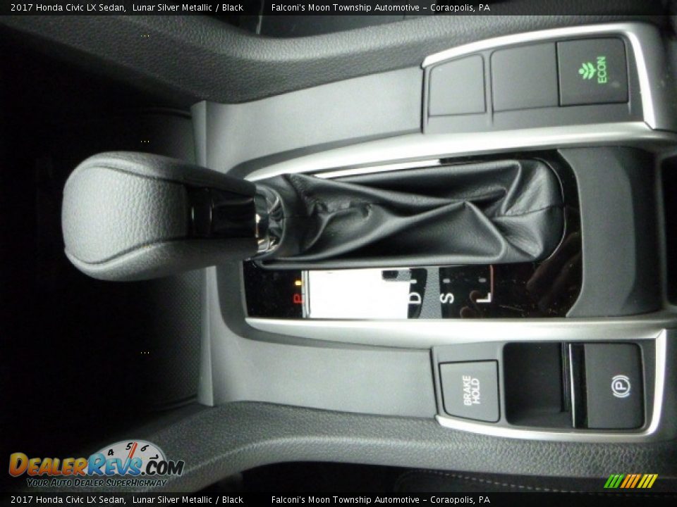 2017 Honda Civic LX Sedan Lunar Silver Metallic / Black Photo #13