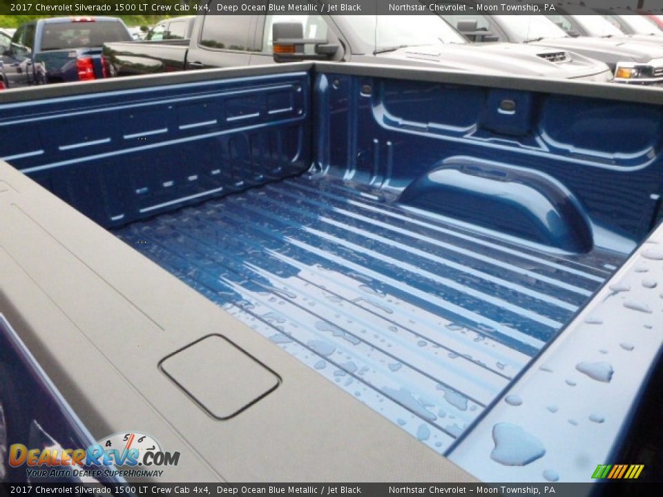 2017 Chevrolet Silverado 1500 LT Crew Cab 4x4 Deep Ocean Blue Metallic / Jet Black Photo #13