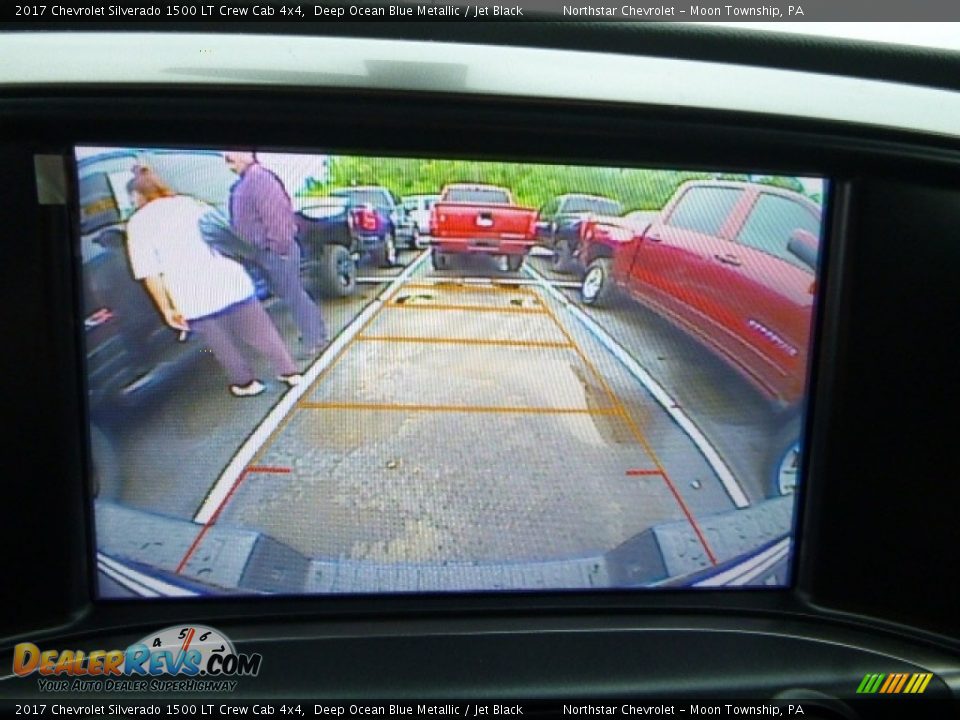 2017 Chevrolet Silverado 1500 LT Crew Cab 4x4 Deep Ocean Blue Metallic / Jet Black Photo #20