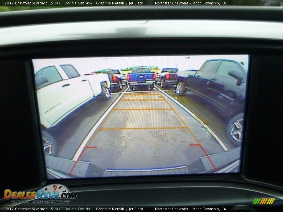 2017 Chevrolet Silverado 1500 LT Double Cab 4x4 Graphite Metallic / Jet Black Photo #19