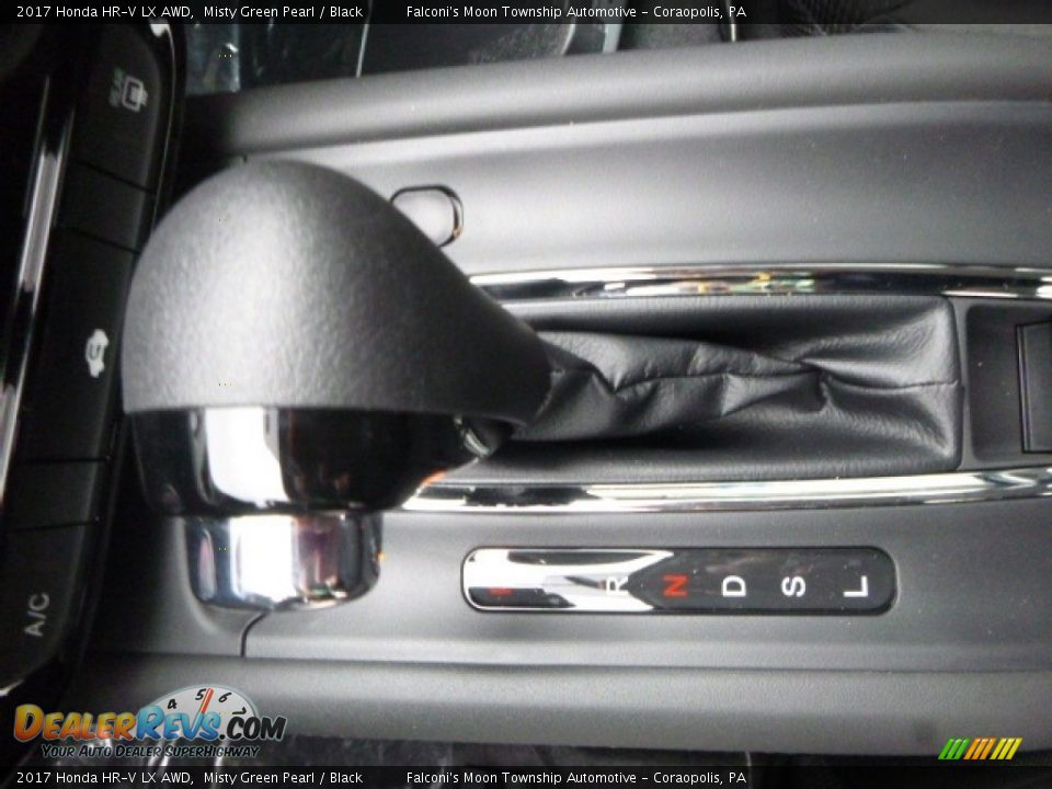 2017 Honda HR-V LX AWD Misty Green Pearl / Black Photo #12