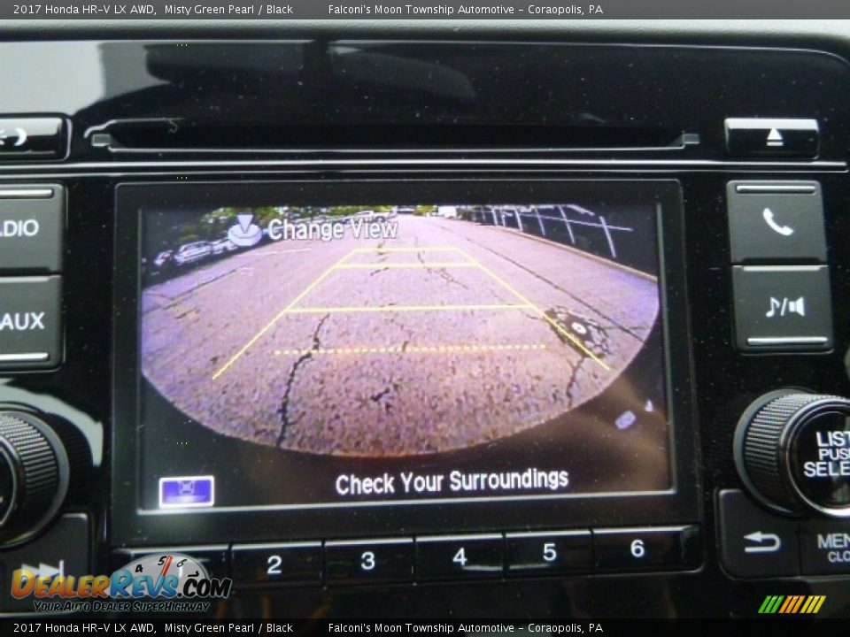 2017 Honda HR-V LX AWD Misty Green Pearl / Black Photo #15