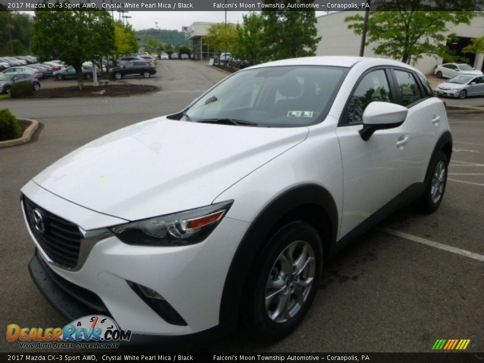 Front 3/4 View of 2017 Mazda CX-3 Sport AWD Photo #5