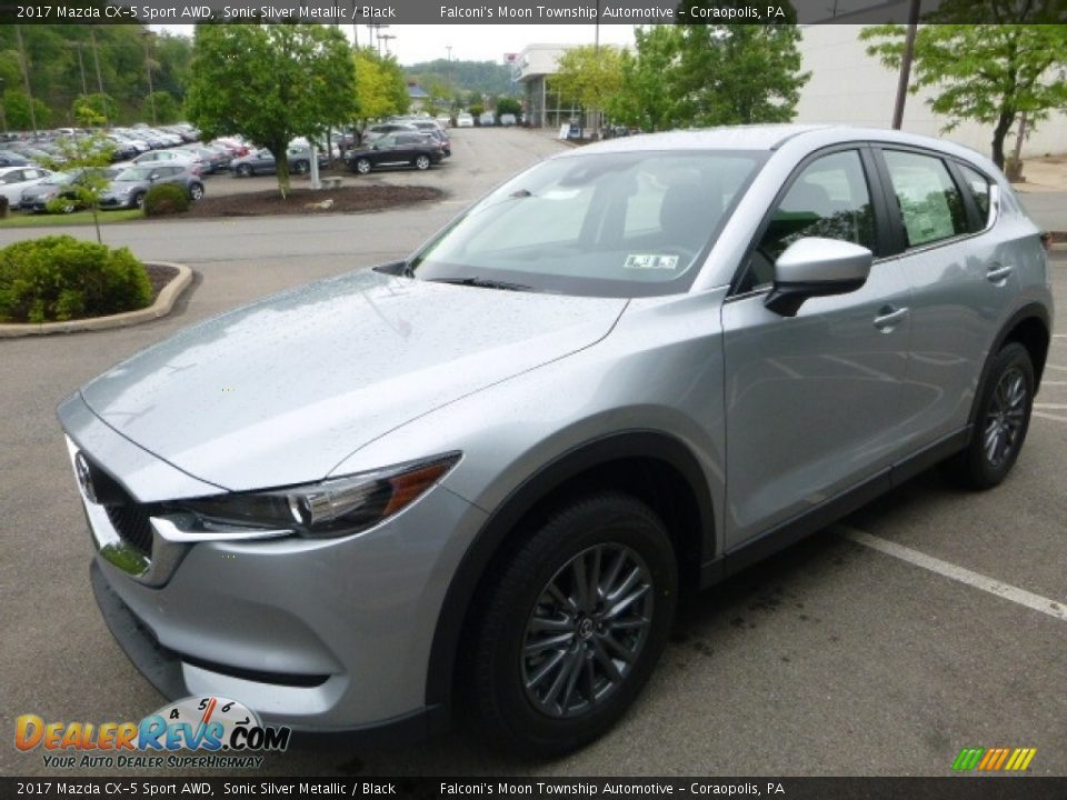 2017 Mazda CX-5 Sport AWD Sonic Silver Metallic / Black Photo #5