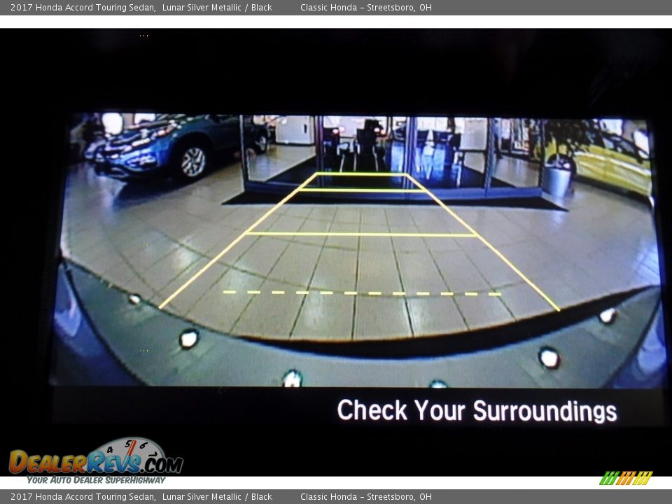 2017 Honda Accord Touring Sedan Lunar Silver Metallic / Black Photo #11