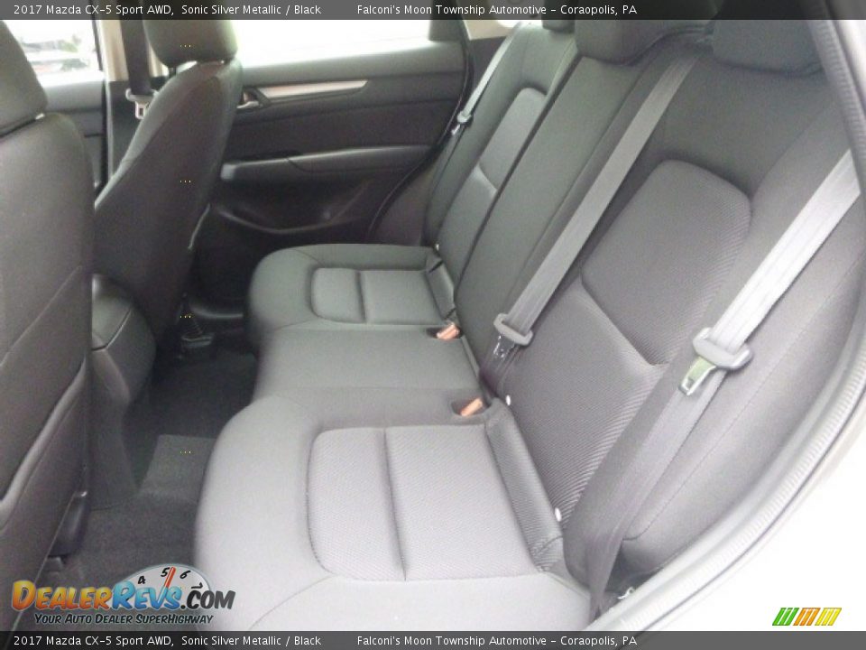 2017 Mazda CX-5 Sport AWD Sonic Silver Metallic / Black Photo #8