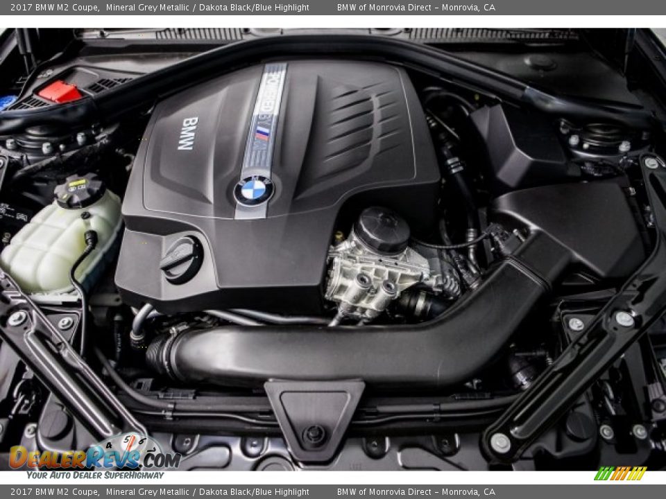 2017 BMW M2 Coupe 3.0 Liter DI TwinPower Turbocharged DOHC 24-Valve VVT Inline 6 Cylinder Engine Photo #8