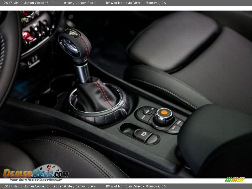 2017 Mini Clubman Cooper S Pepper White / Carbon Black Photo #7
