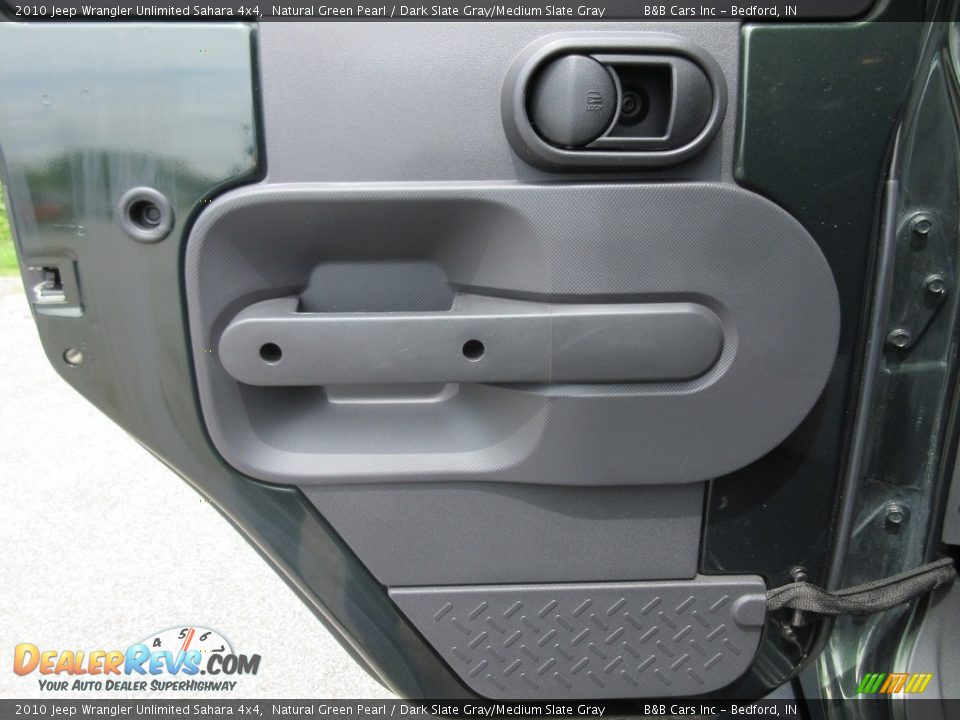 Door Panel of 2010 Jeep Wrangler Unlimited Sahara 4x4 Photo #22