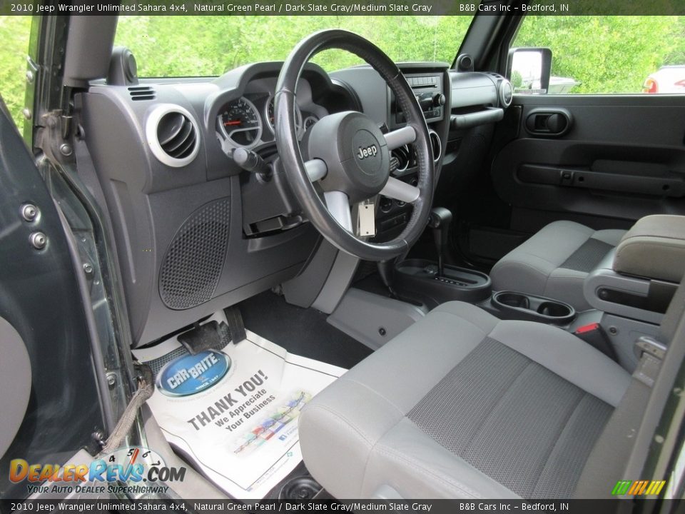 Dark Slate Gray/Medium Slate Gray Interior - 2010 Jeep Wrangler Unlimited Sahara 4x4 Photo #34