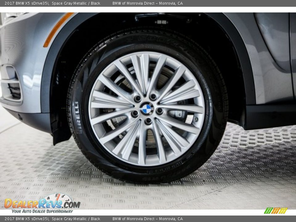 2017 BMW X5 sDrive35i Space Gray Metallic / Black Photo #9