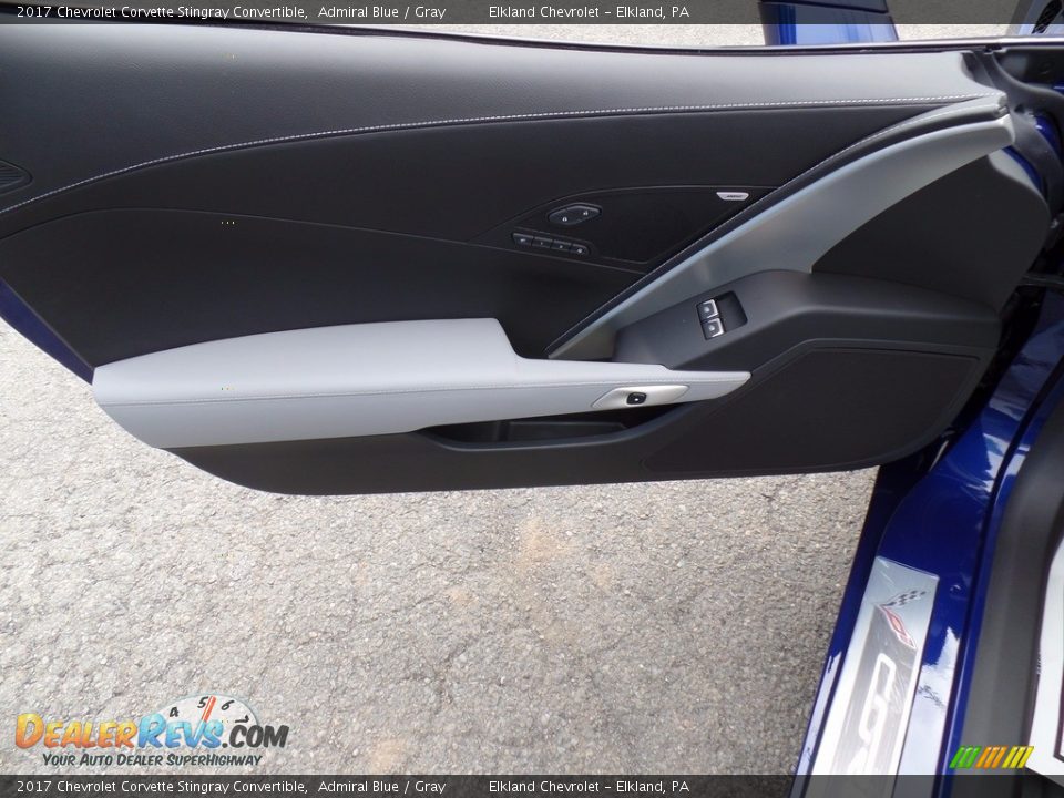 Door Panel of 2017 Chevrolet Corvette Stingray Convertible Photo #25