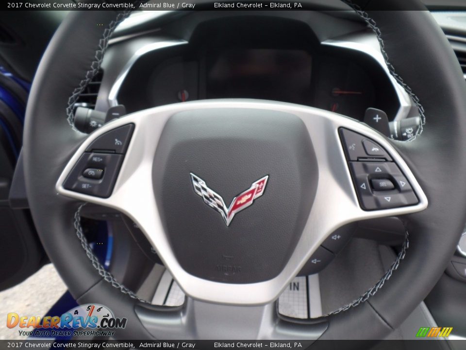 2017 Chevrolet Corvette Stingray Convertible Steering Wheel Photo #30