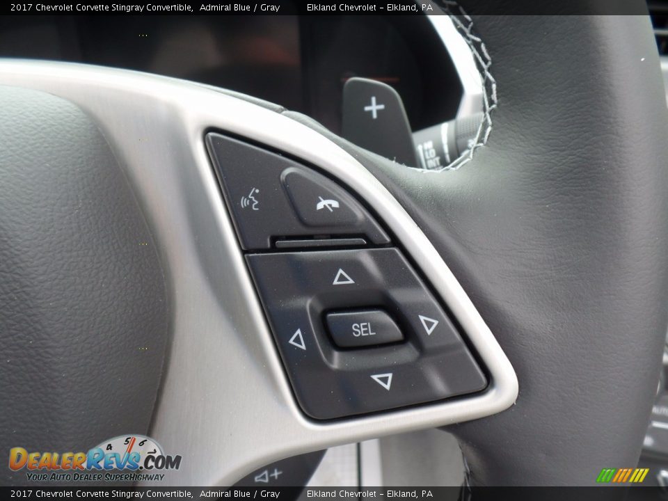 Controls of 2017 Chevrolet Corvette Stingray Convertible Photo #31