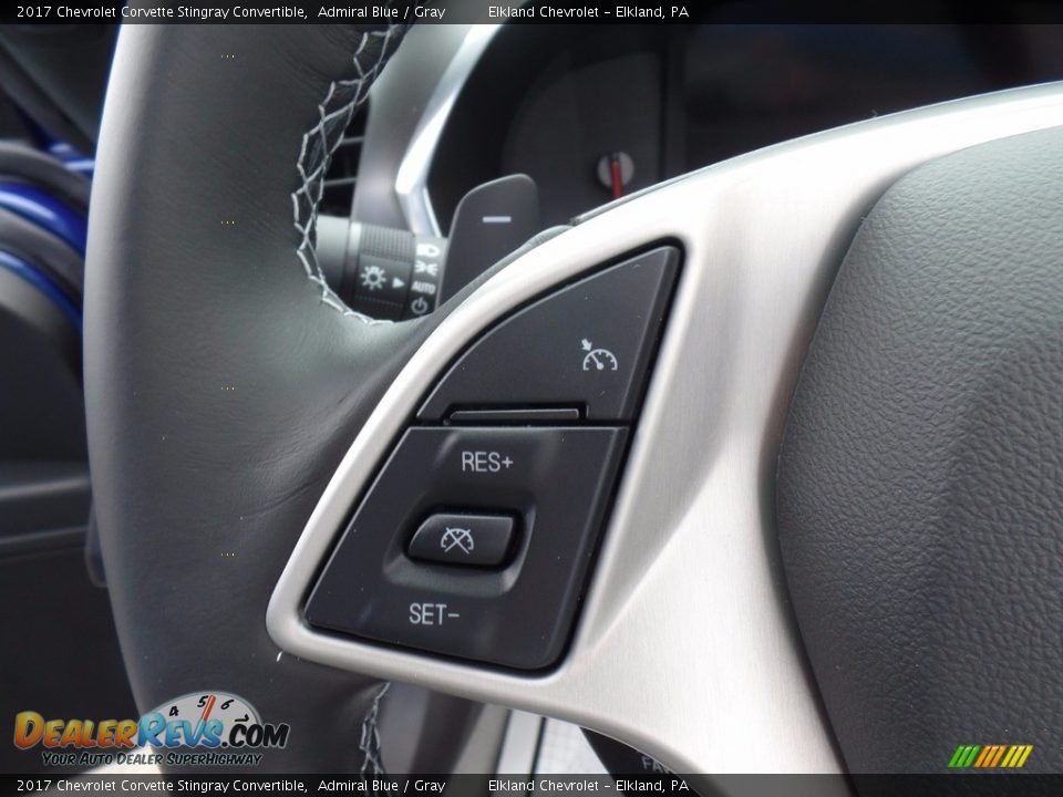 Controls of 2017 Chevrolet Corvette Stingray Convertible Photo #32