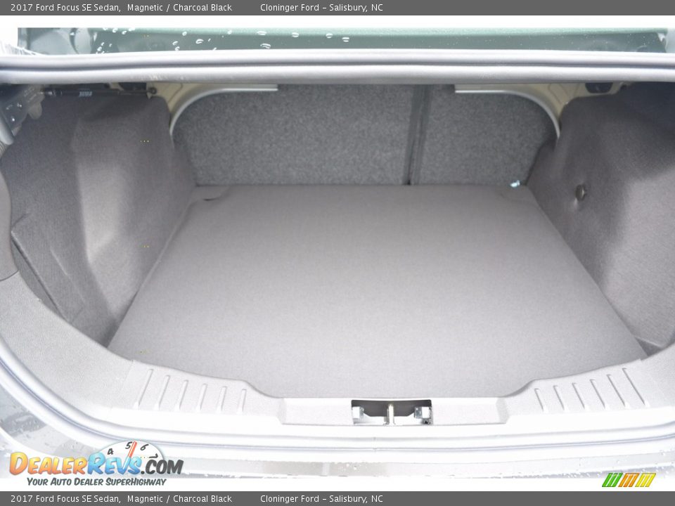 2017 Ford Focus SE Sedan Magnetic / Charcoal Black Photo #9