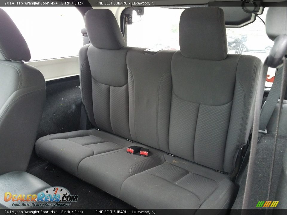 2014 Jeep Wrangler Sport 4x4 Black / Black Photo #3