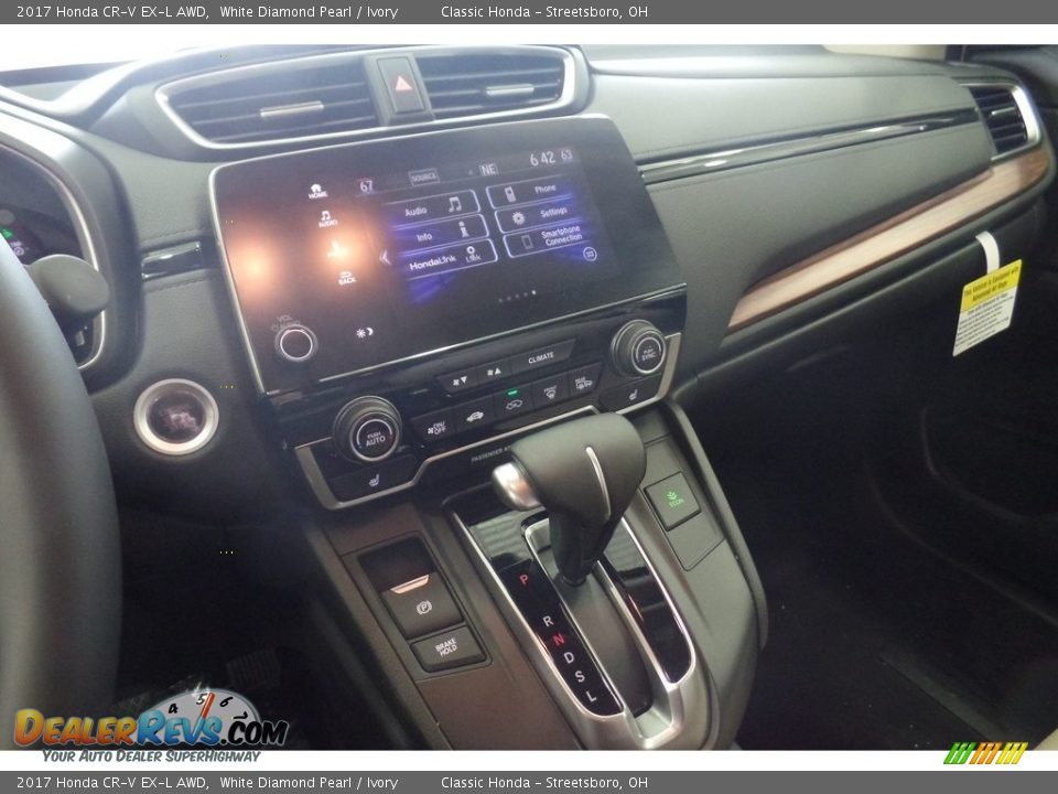 2017 Honda CR-V EX-L AWD White Diamond Pearl / Ivory Photo #11