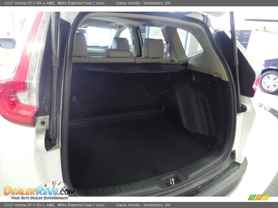 2017 Honda CR-V EX-L AWD White Diamond Pearl / Ivory Photo #13