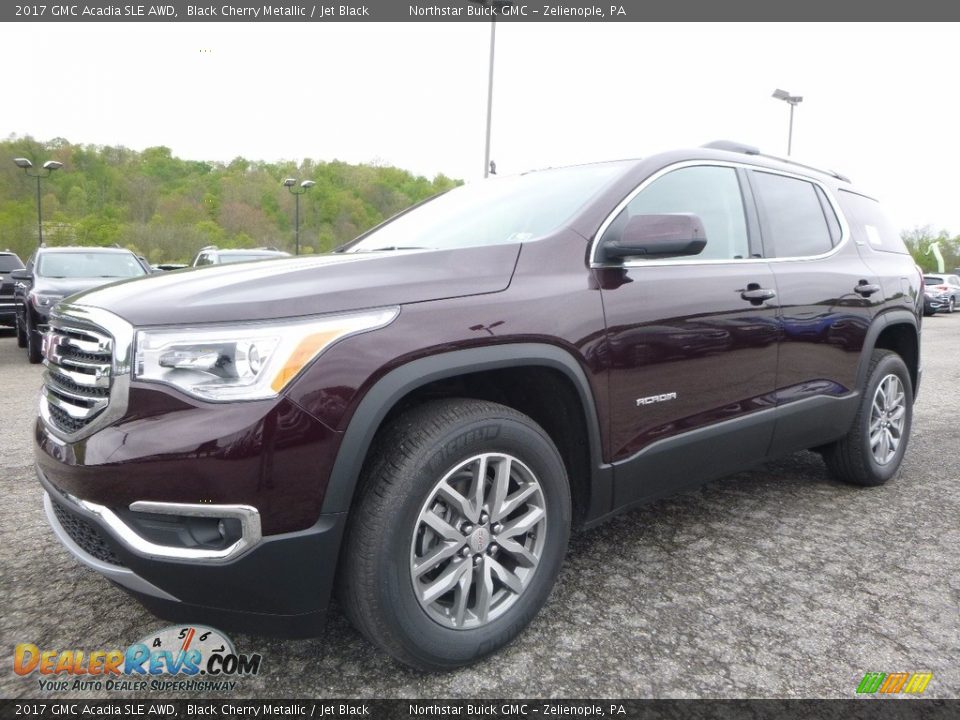 2017 GMC Acadia SLE AWD Black Cherry Metallic / Jet Black Photo #1