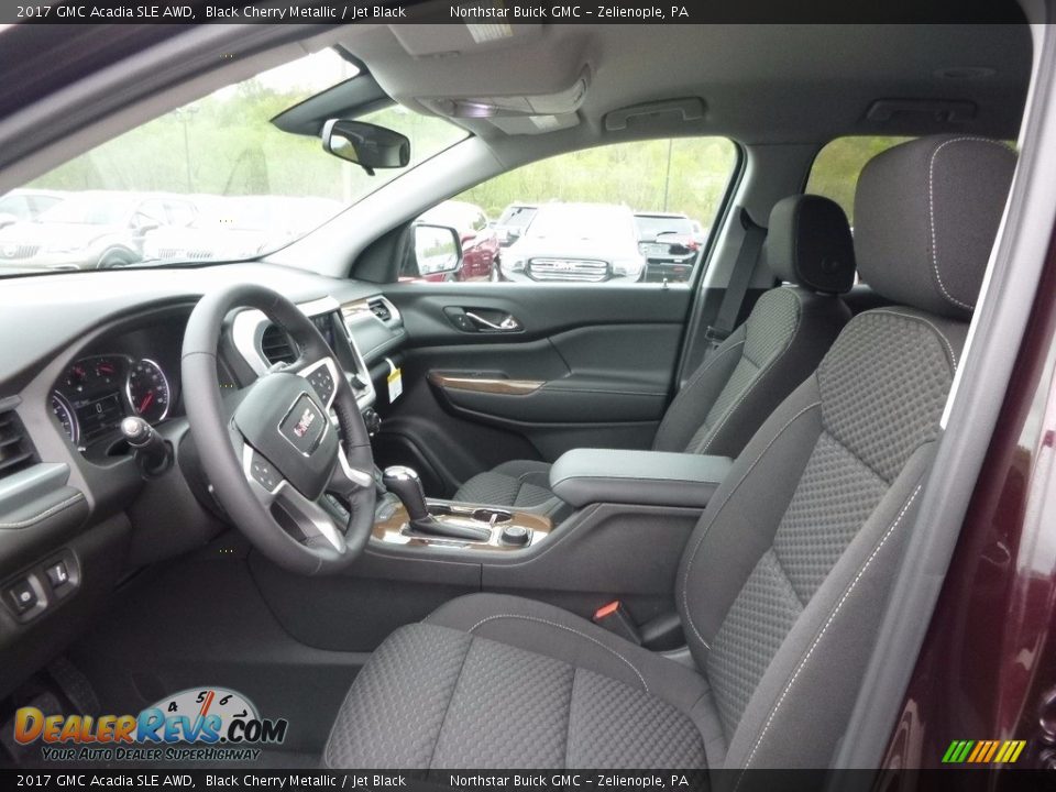 2017 GMC Acadia SLE AWD Black Cherry Metallic / Jet Black Photo #10
