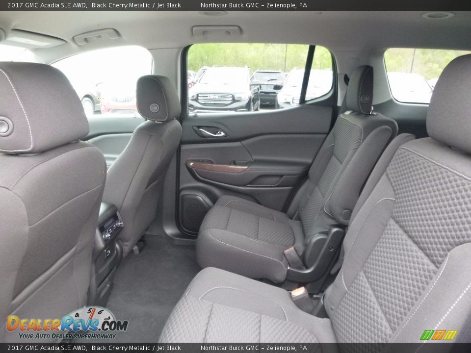 2017 GMC Acadia SLE AWD Black Cherry Metallic / Jet Black Photo #11
