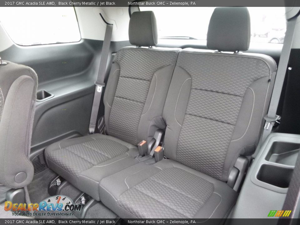 2017 GMC Acadia SLE AWD Black Cherry Metallic / Jet Black Photo #12