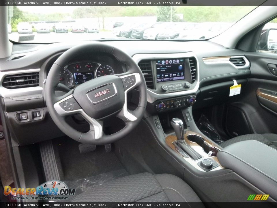 2017 GMC Acadia SLE AWD Black Cherry Metallic / Jet Black Photo #13
