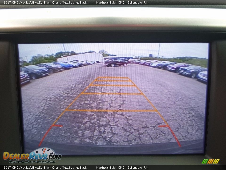 2017 GMC Acadia SLE AWD Black Cherry Metallic / Jet Black Photo #18