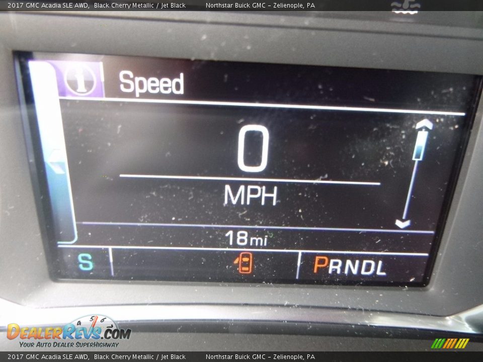 2017 GMC Acadia SLE AWD Black Cherry Metallic / Jet Black Photo #20