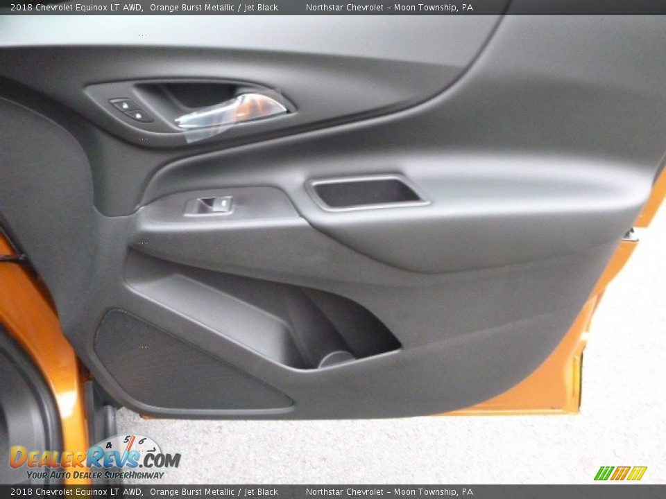 2018 Chevrolet Equinox LT AWD Orange Burst Metallic / Jet Black Photo #10