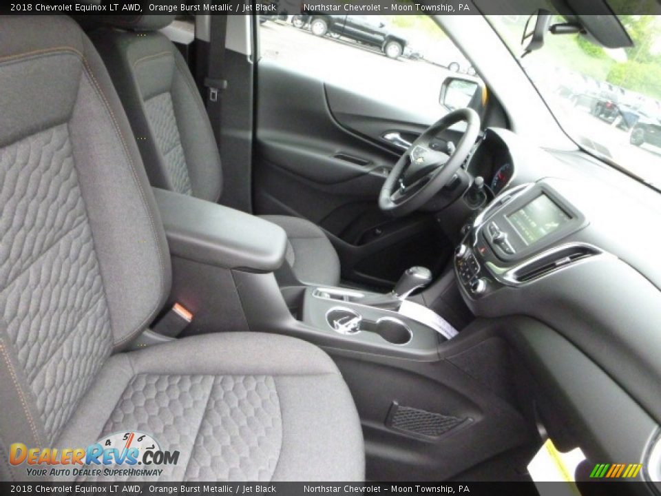 2018 Chevrolet Equinox LT AWD Orange Burst Metallic / Jet Black Photo #11