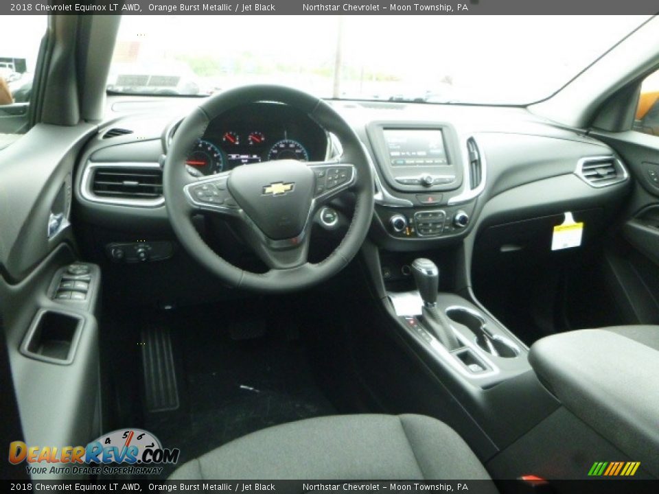2018 Chevrolet Equinox LT AWD Orange Burst Metallic / Jet Black Photo #14