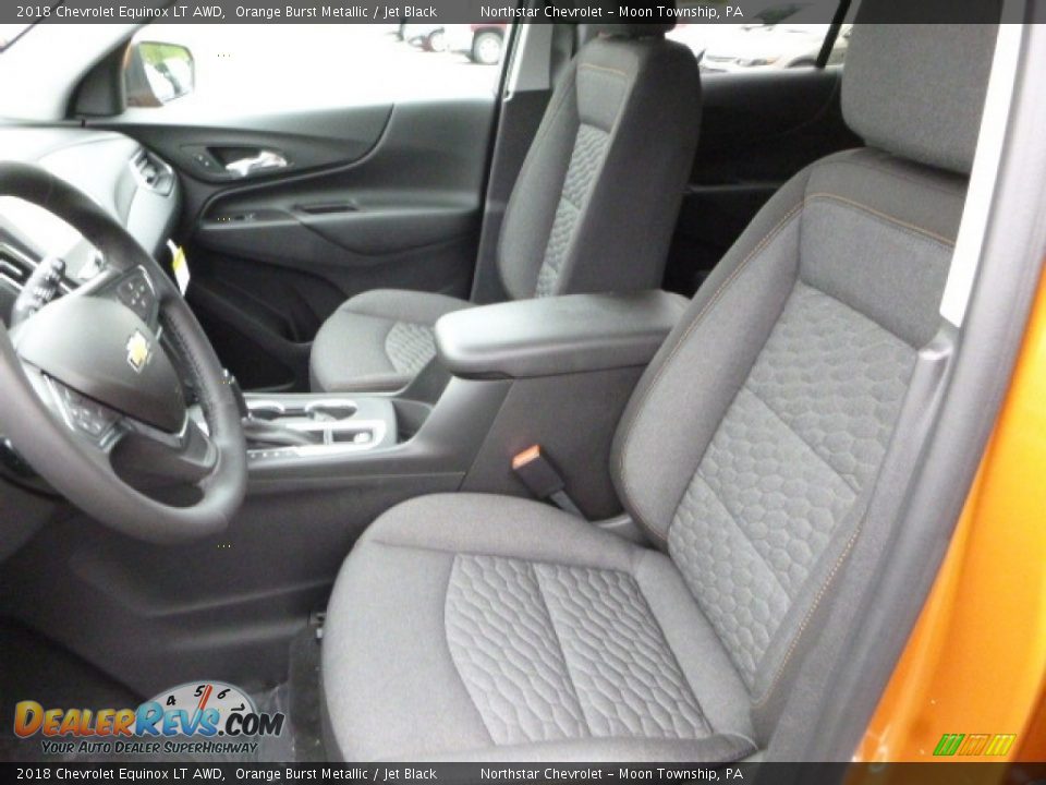 2018 Chevrolet Equinox LT AWD Orange Burst Metallic / Jet Black Photo #15