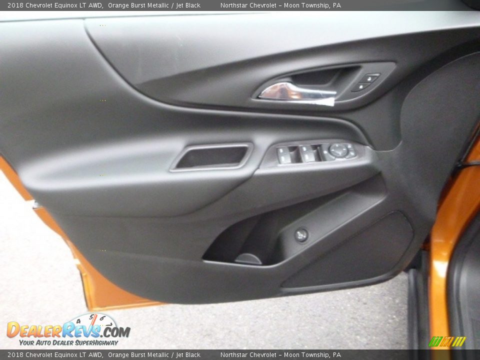 2018 Chevrolet Equinox LT AWD Orange Burst Metallic / Jet Black Photo #16