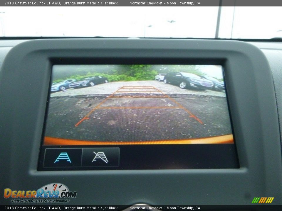 2018 Chevrolet Equinox LT AWD Orange Burst Metallic / Jet Black Photo #20