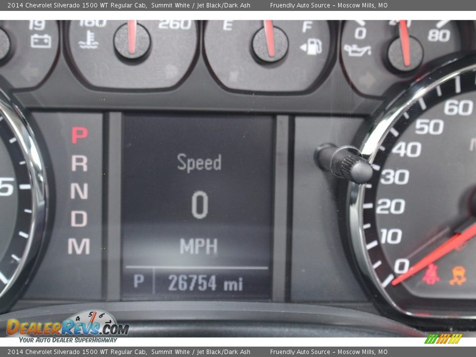 2014 Chevrolet Silverado 1500 WT Regular Cab Summit White / Jet Black/Dark Ash Photo #2