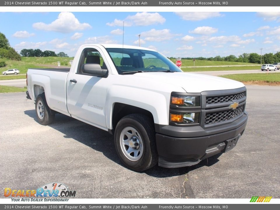 2014 Chevrolet Silverado 1500 WT Regular Cab Summit White / Jet Black/Dark Ash Photo #4