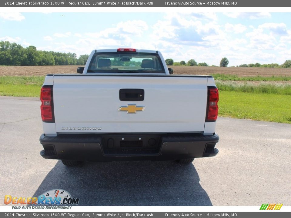 2014 Chevrolet Silverado 1500 WT Regular Cab Summit White / Jet Black/Dark Ash Photo #5