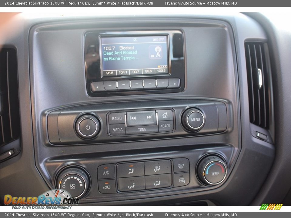 2014 Chevrolet Silverado 1500 WT Regular Cab Summit White / Jet Black/Dark Ash Photo #8