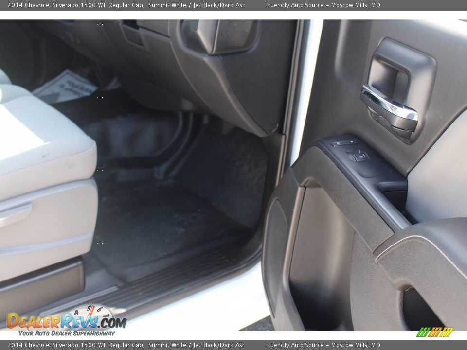 2014 Chevrolet Silverado 1500 WT Regular Cab Summit White / Jet Black/Dark Ash Photo #11