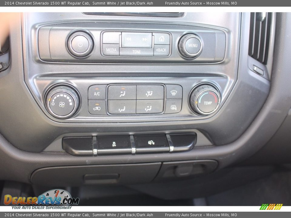 2014 Chevrolet Silverado 1500 WT Regular Cab Summit White / Jet Black/Dark Ash Photo #12