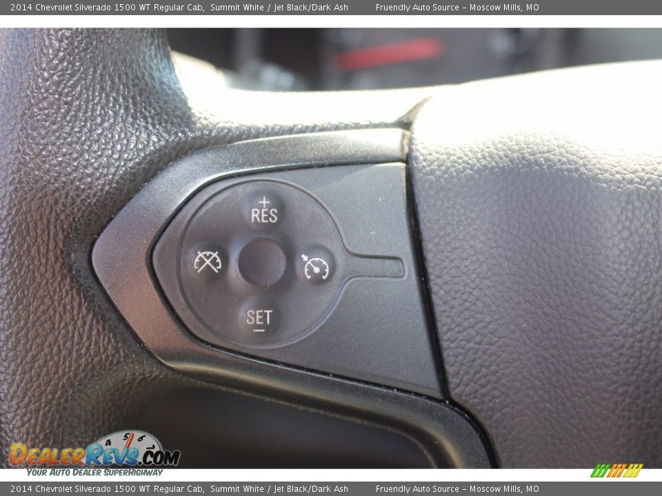 2014 Chevrolet Silverado 1500 WT Regular Cab Summit White / Jet Black/Dark Ash Photo #13