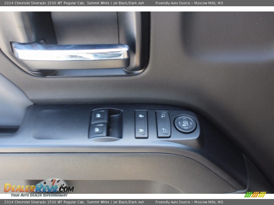 2014 Chevrolet Silverado 1500 WT Regular Cab Summit White / Jet Black/Dark Ash Photo #14