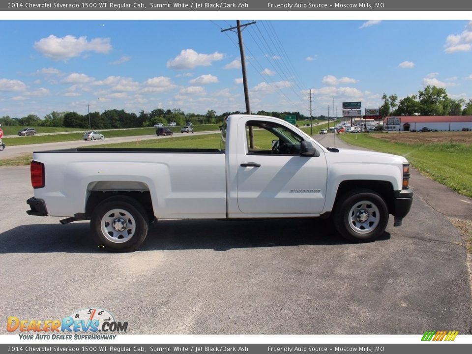 2014 Chevrolet Silverado 1500 WT Regular Cab Summit White / Jet Black/Dark Ash Photo #18
