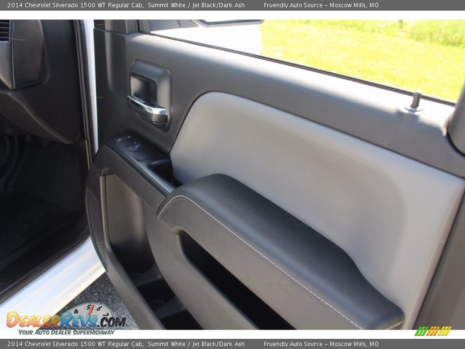 2014 Chevrolet Silverado 1500 WT Regular Cab Summit White / Jet Black/Dark Ash Photo #20