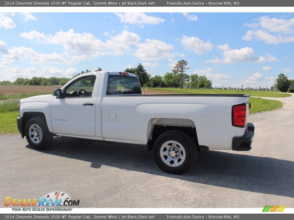 2014 Chevrolet Silverado 1500 WT Regular Cab Summit White / Jet Black/Dark Ash Photo #26