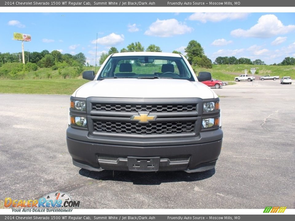 2014 Chevrolet Silverado 1500 WT Regular Cab Summit White / Jet Black/Dark Ash Photo #27