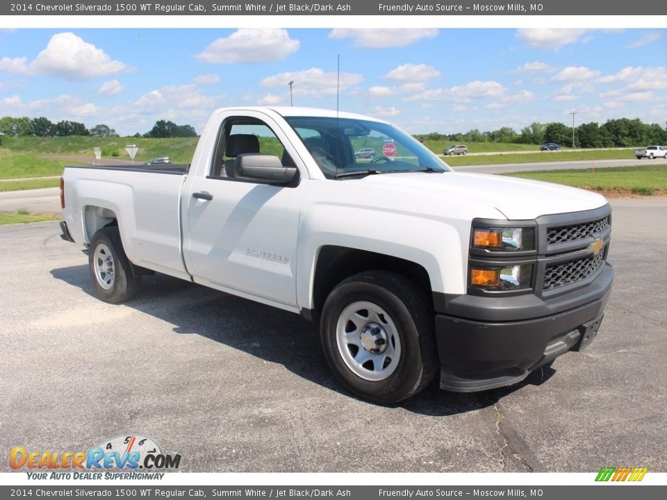 Front 3/4 View of 2014 Chevrolet Silverado 1500 WT Regular Cab Photo #30