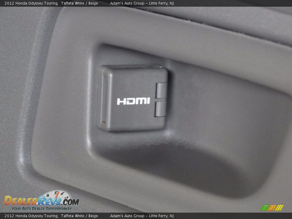 2012 Honda Odyssey Touring Taffeta White / Beige Photo #22